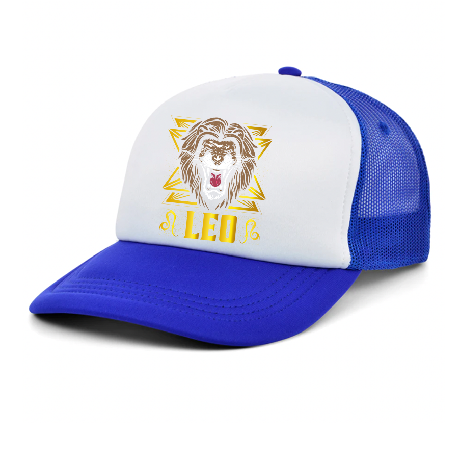 Leo Zodiac Sign Trucker Hat