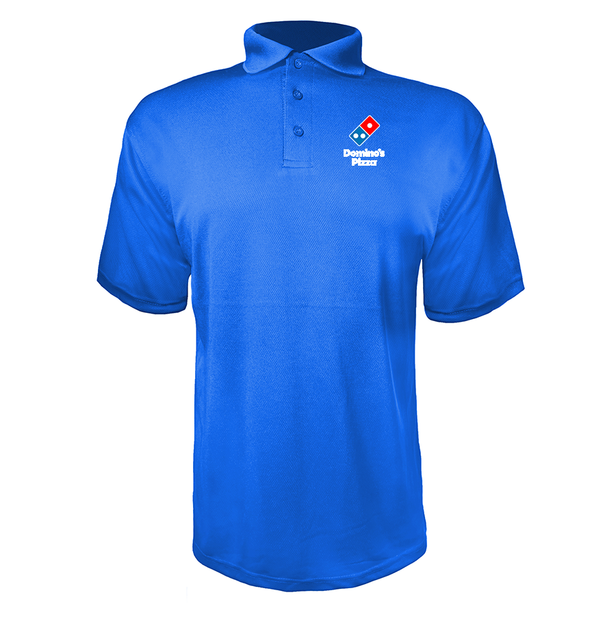 Men's Domino's Pizza Polyester Polos