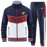 Navy Red White