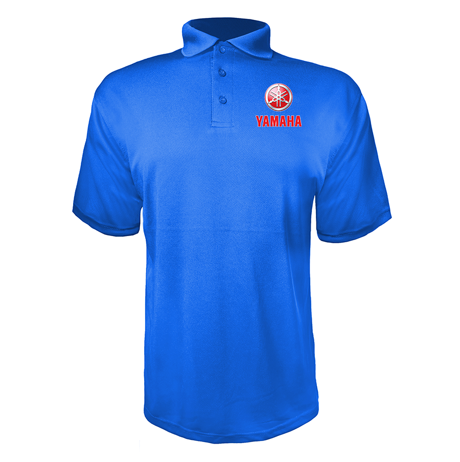 Men's Yamaha Bike Motorcyle Polyester Polos