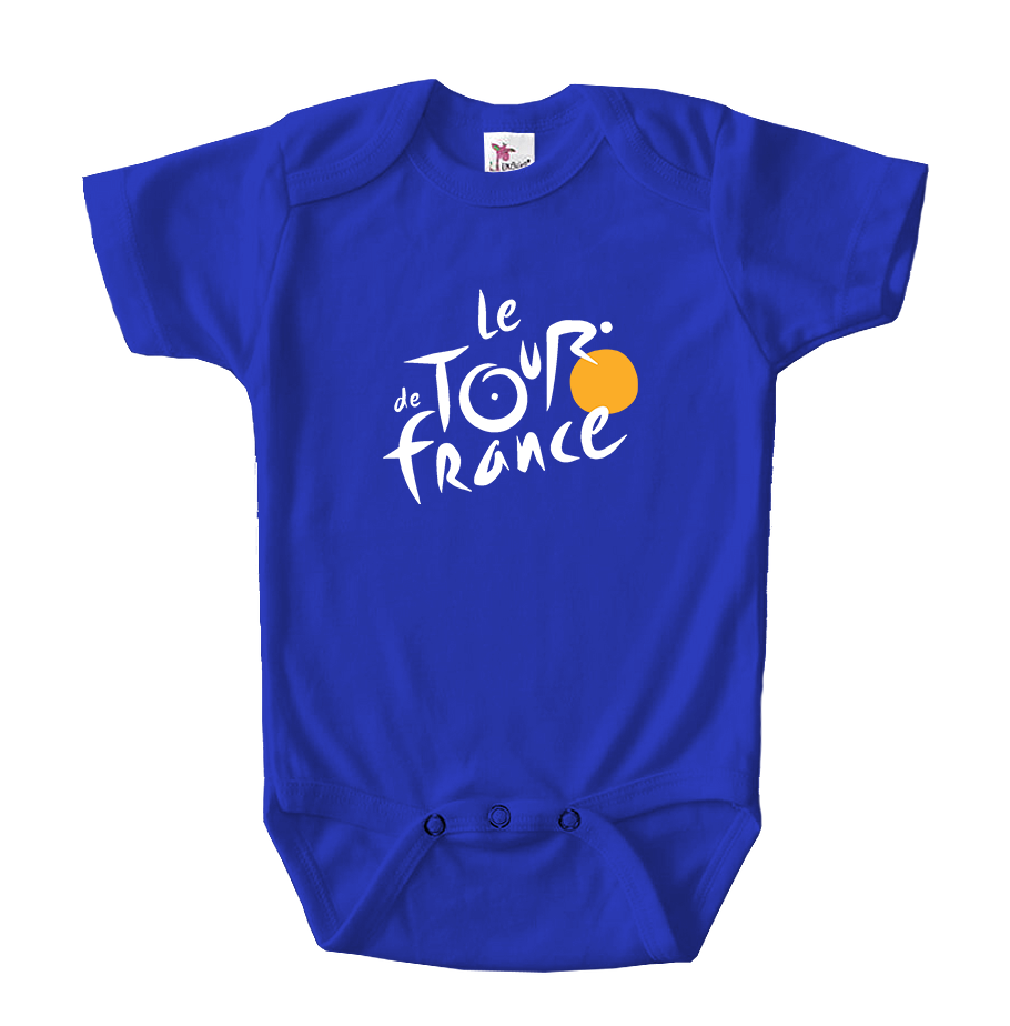 Le Tour De France Baby Romper Onesie