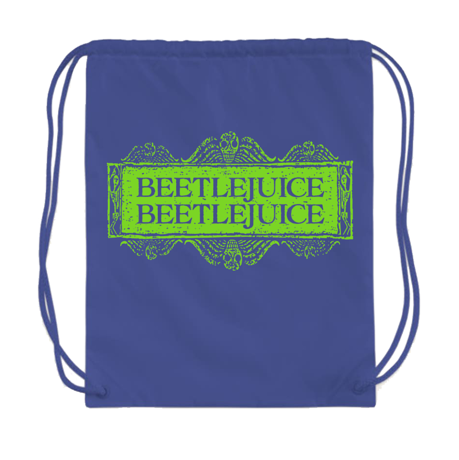 Beetlejuice BeetleJuice Drawstring Bag