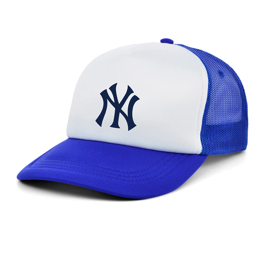 New York NY Yankees Baseball Trucker Hat