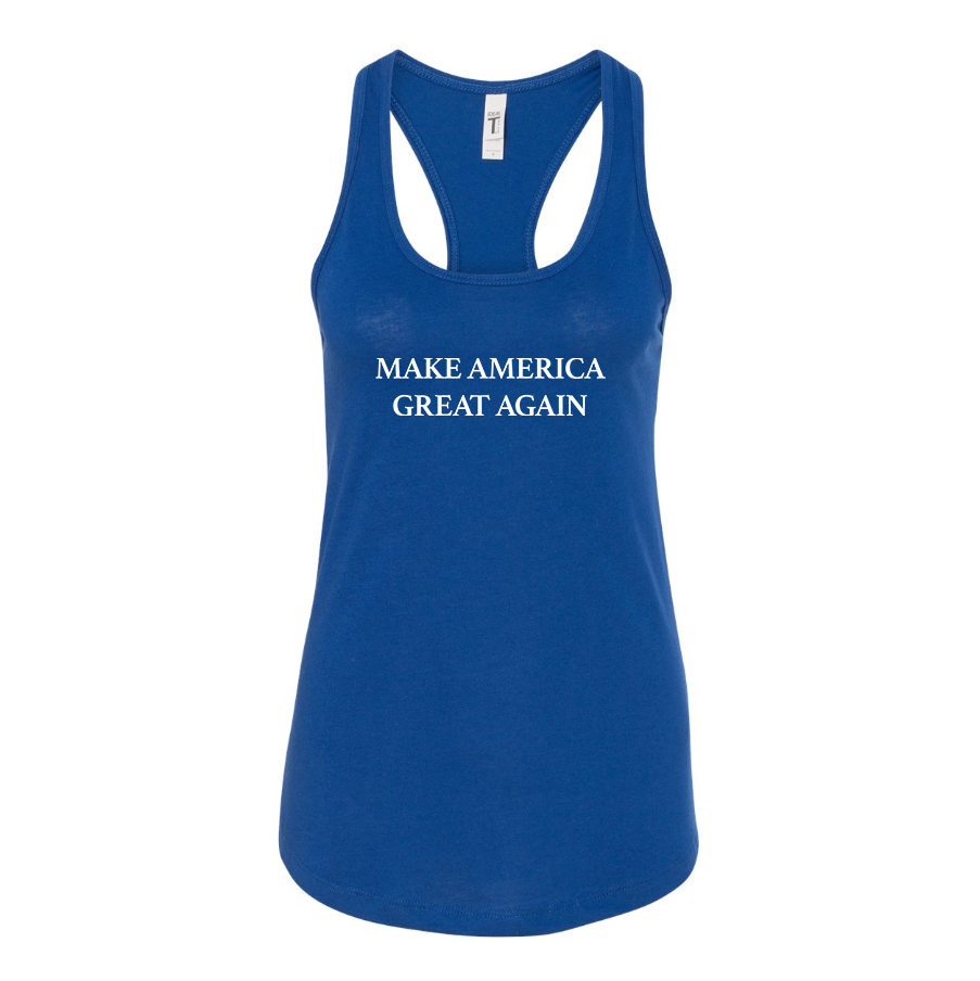 Women's Make America Great Again  Racerback Tank Top