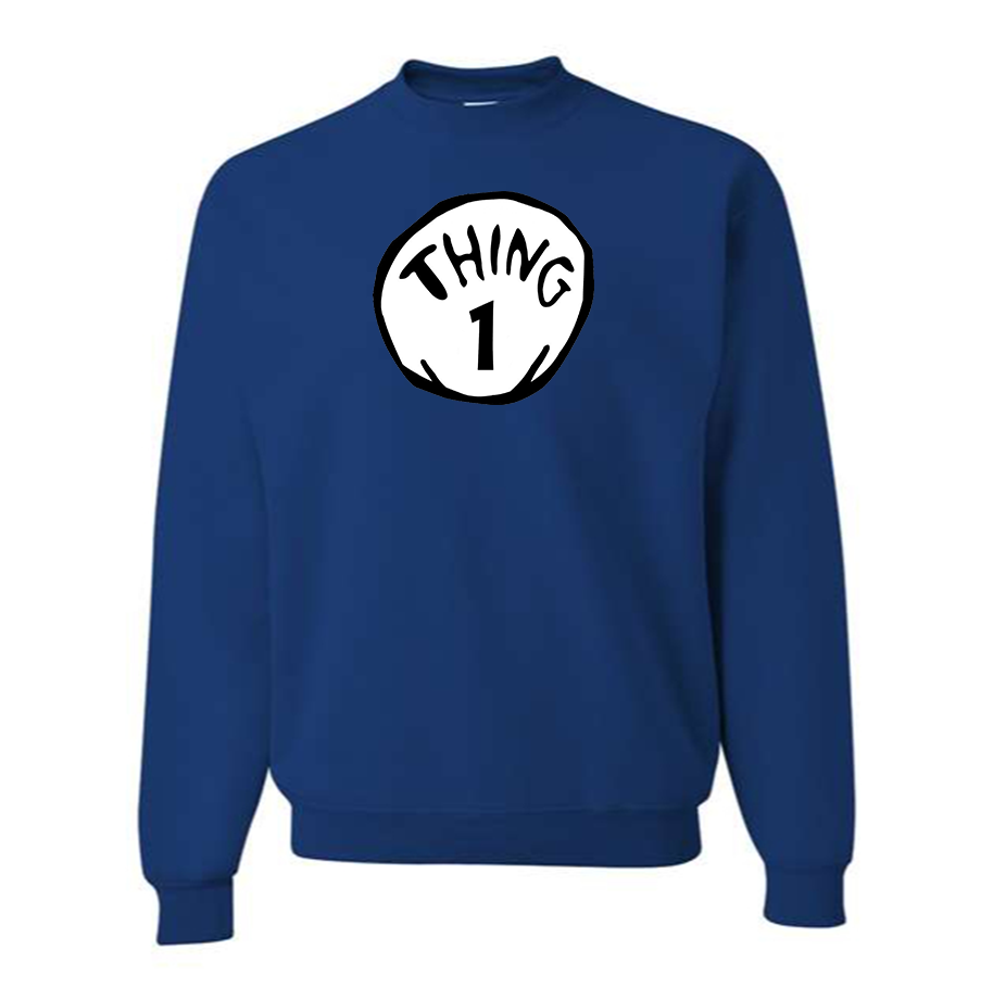 Men's Dr. Suess Thing 1 Crewneck Sweatshirt