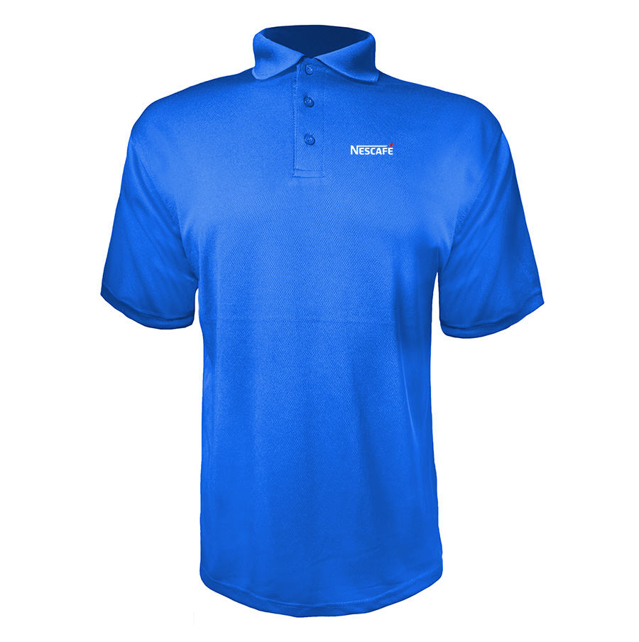 Men's Nescafe Polyester Polos