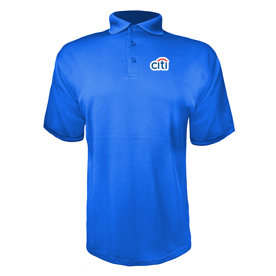 Men's Citi Bank Polyester Polos