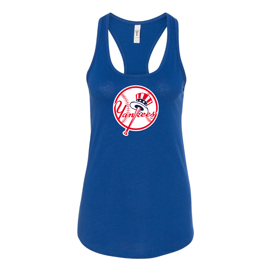 Women's Yankees NY Racerback Tank Top