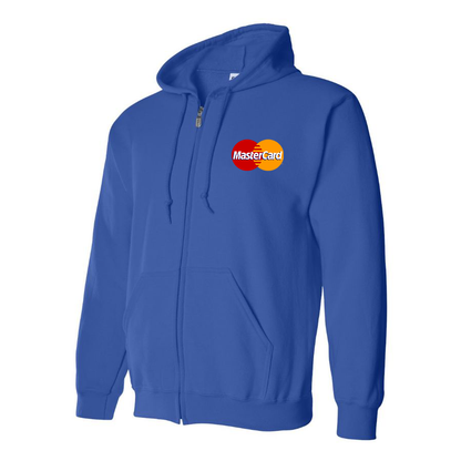 Men's Master Card  Zipper Hoodie