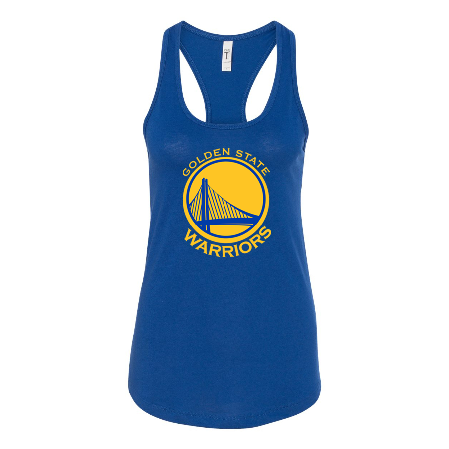 Women's Golden State Warriors Racerback Tank Top