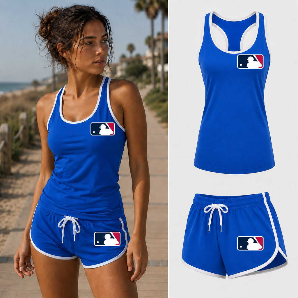 Women’s MLB Tank top and Shorts Set