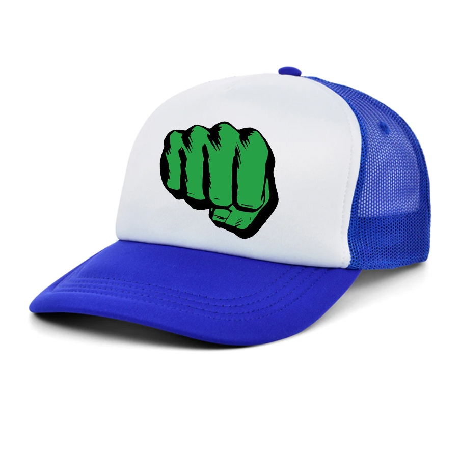 Hulk Punch Trucker Hat