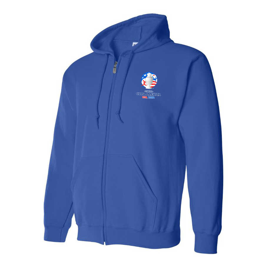 Men's Copa America 2024 Zipper Hoodie
