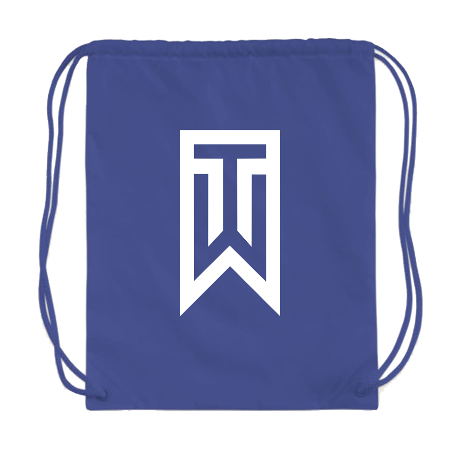 Tiger Woods Drawstring Bag