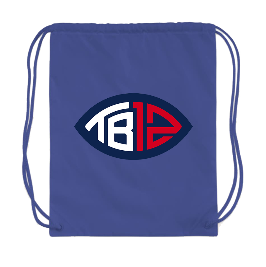 Tom Brady 12 Drawstring Bag