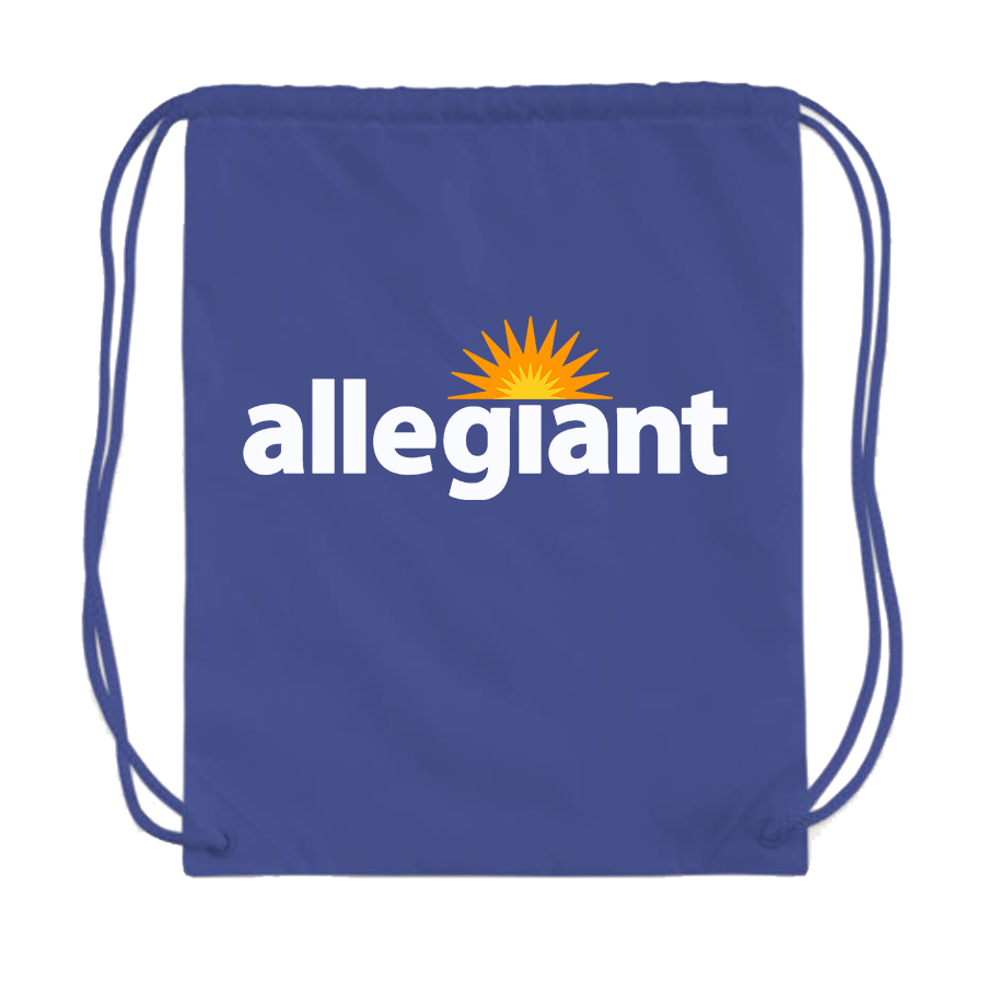 Allegiant Air Drawstring Bag