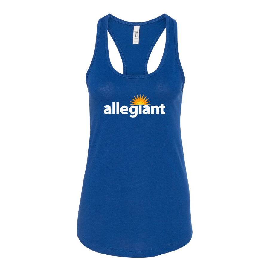 Women's Allegiant Air  Racerback Tank Top