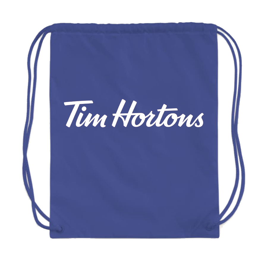 Tim Hortons Drawstring Bag