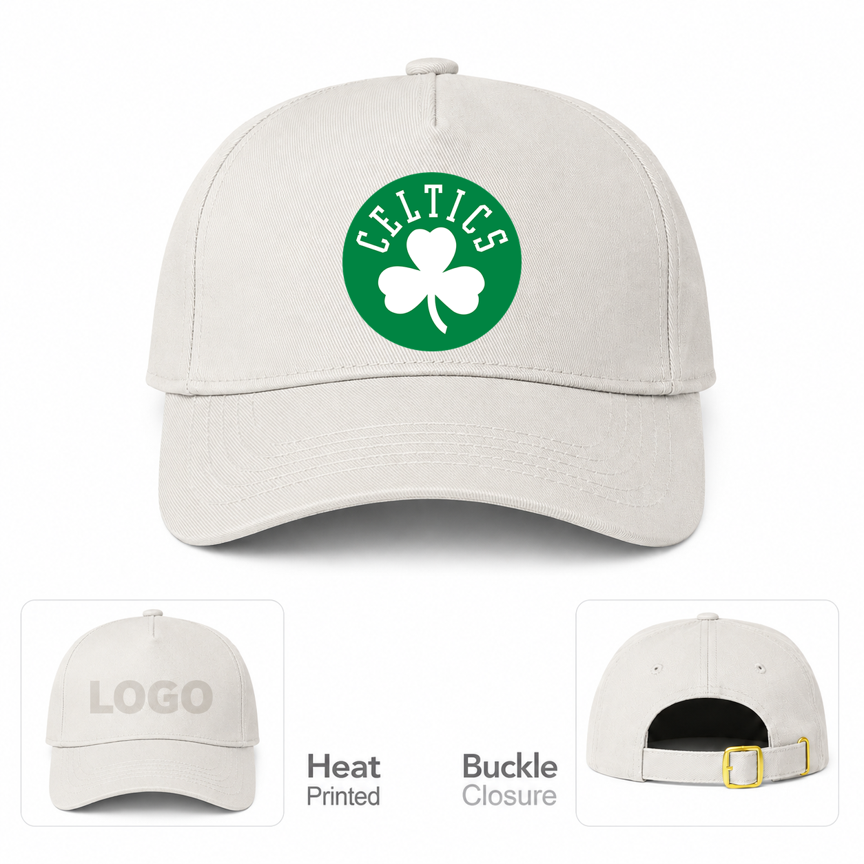 Boston Celtics Dad Baseball Cap Hat