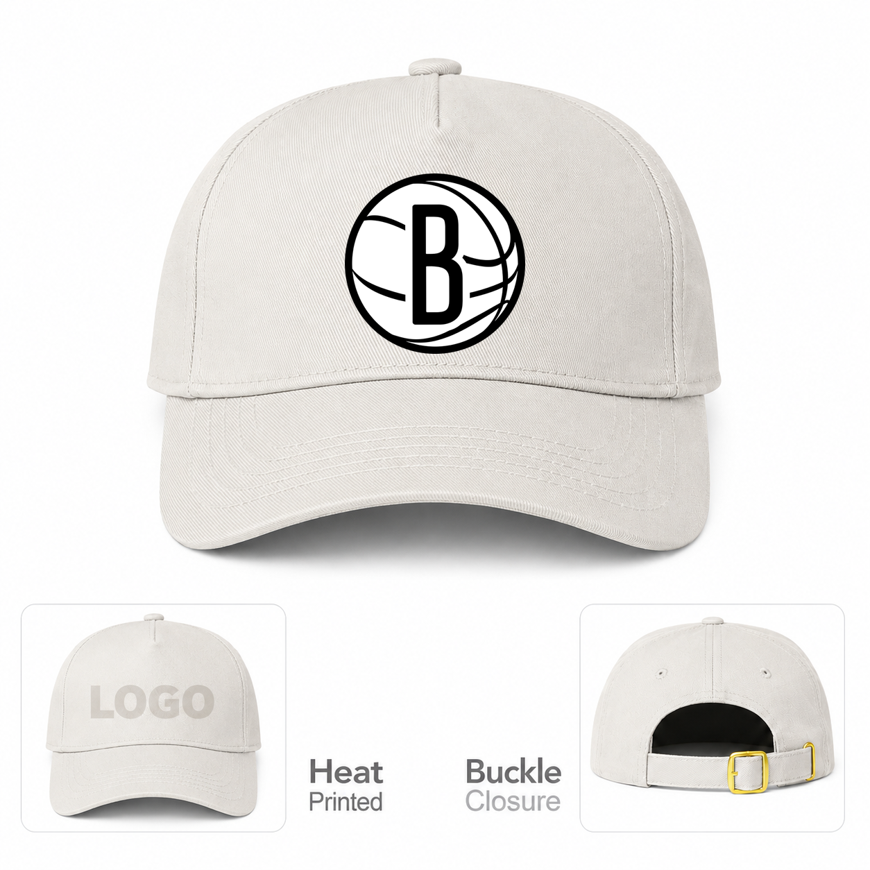 Brooklyn Nets Dad Baseball Cap Hat