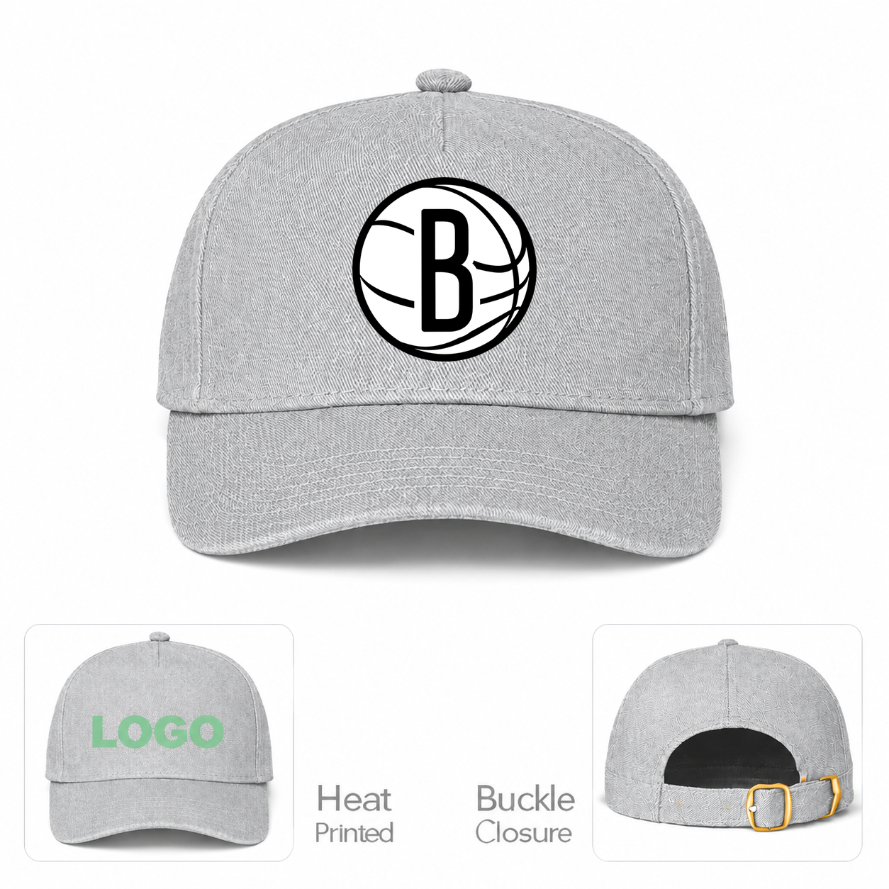 Brooklyn Nets Dad Baseball Cap Hat