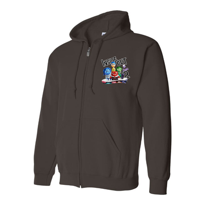 Men's Inside Out 2 Zipper Hoodie