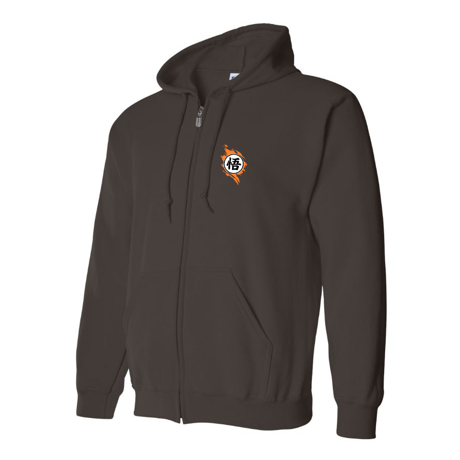 Men's Dragon Ball Z Goku Zipper Hoodie