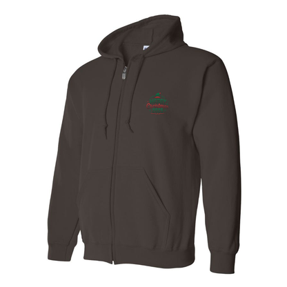 Men's Merry Christmas 2025 Zipper Hoodie