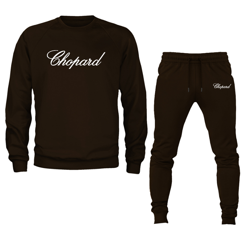 Men's Chopard  Crewneck Sweatshirt Joggers Set
