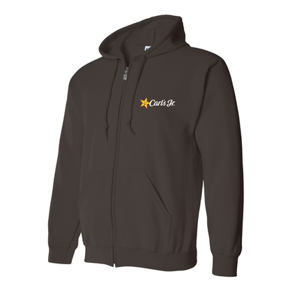 Men's Carl's Jr Zipper Hoodie