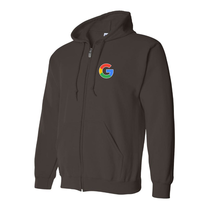 Men's Google Zipper Hoodie