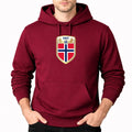 Men's Norway Soccer Pullover Hoodie