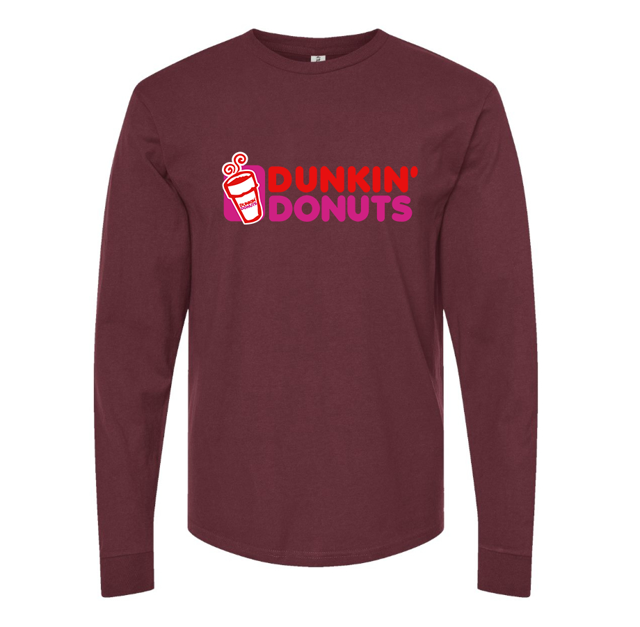 Men's Dunkin Donuts  Long sleeves T-Shirt