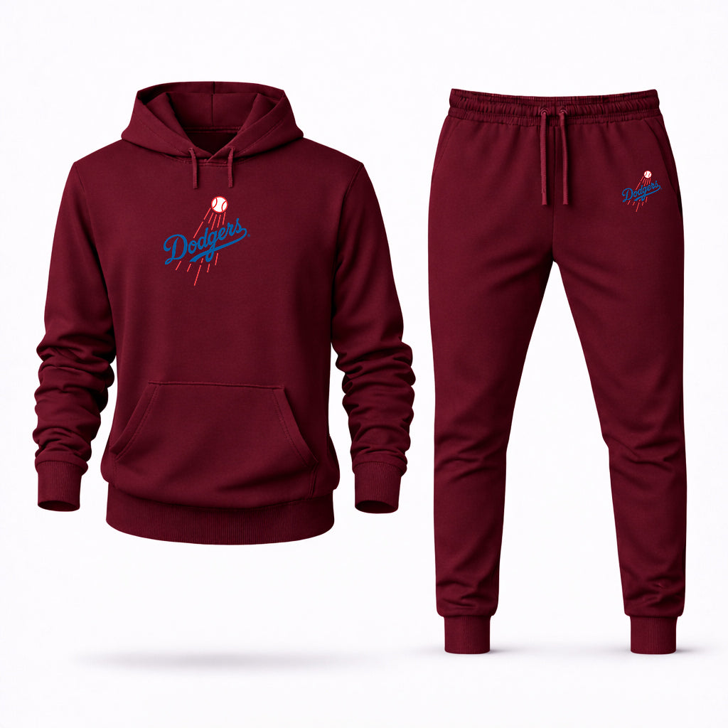 Men's Los Angeles Dodgers Hoodie and Joggers Set