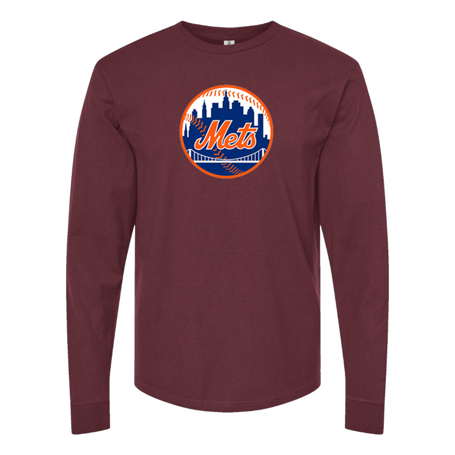 Men's New York Mets Long sleeves T-Shirt