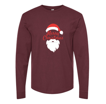 Youth's Merry Christmas Santa Claus Long sleeves T-Shirt