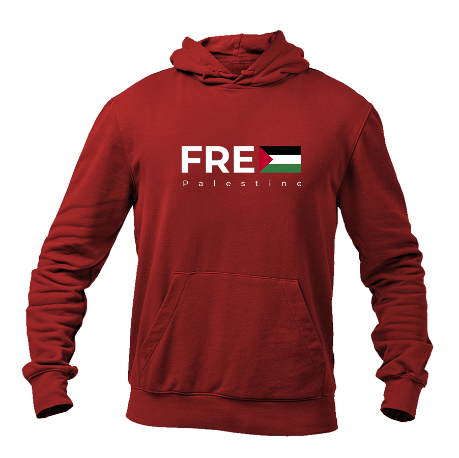 Men's Free Palestine Pullover Hoodie