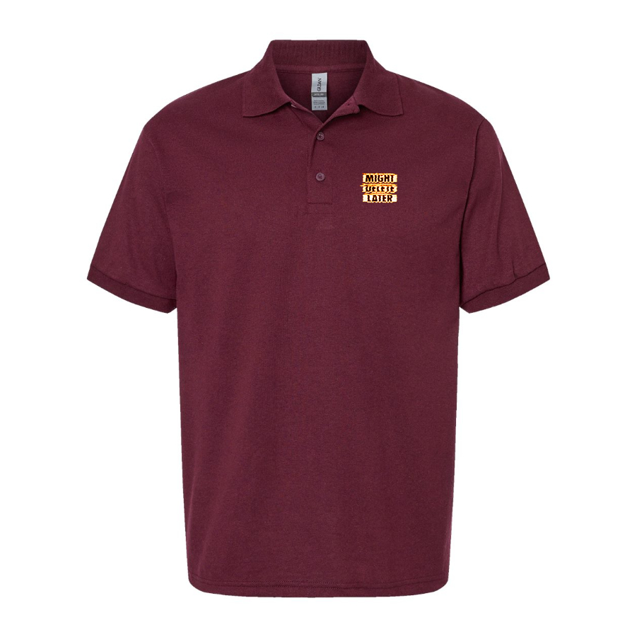 Men's Might Delete Later - J Cole Dry Blend Polo