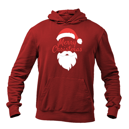 Men's Merry Christmas Santa Claus Pullover Hoodie