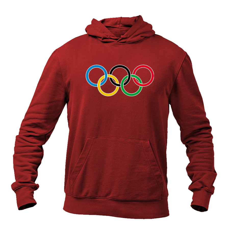 Men's Olympics Rings Pullover Hoodie