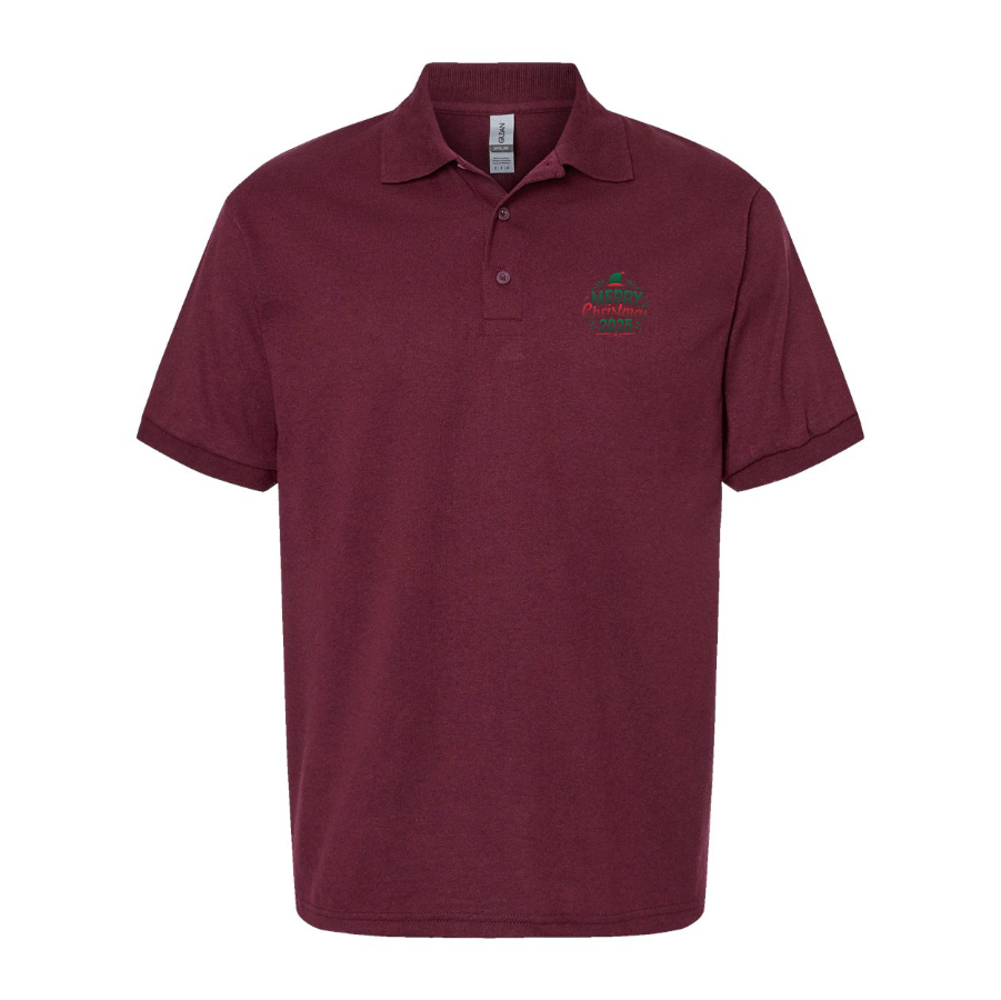 Men's Merry Christmas 2025 Dry Blend Polo