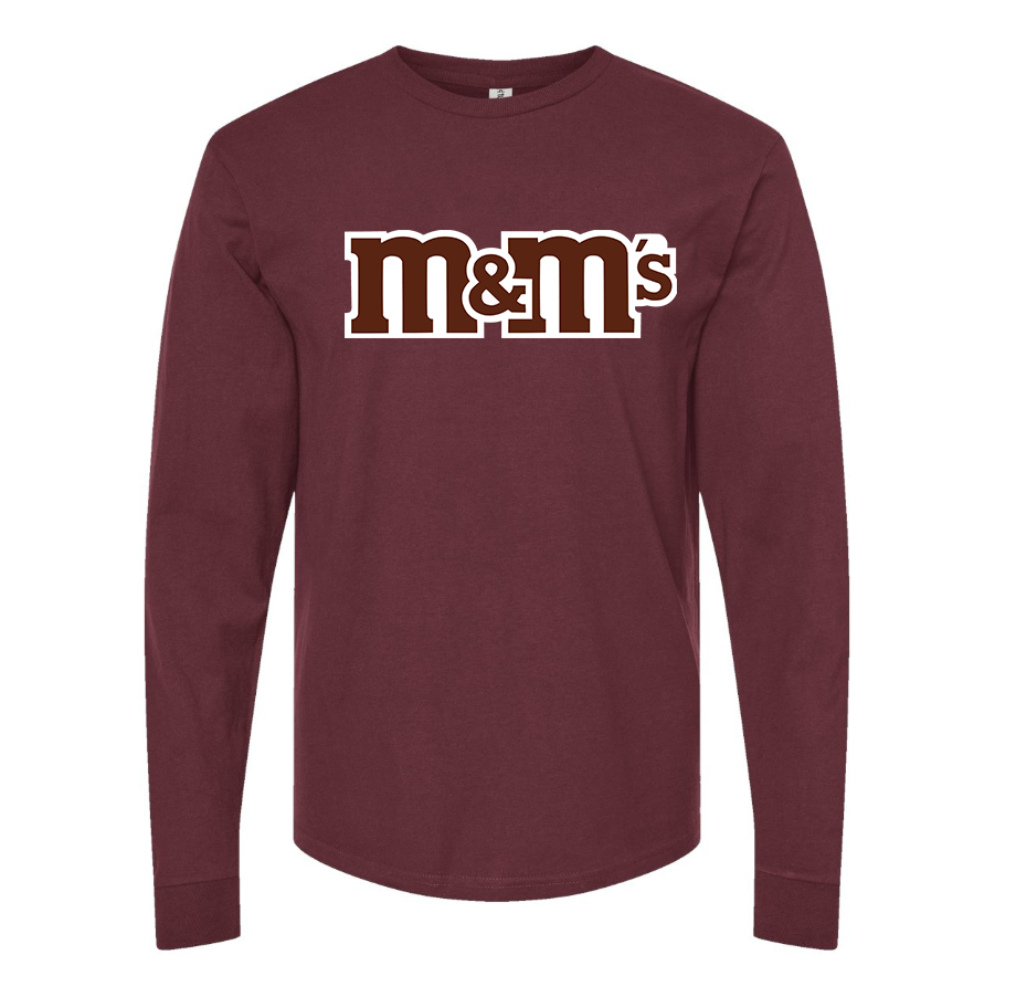 Men's M&M_s  Long sleeves T-Shirt