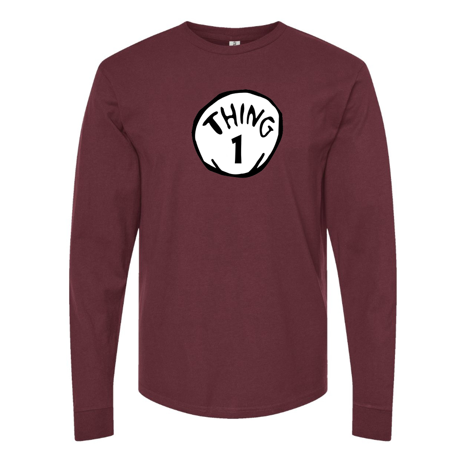 Men's Dr. Suess Thing 1 Long sleeves T-Shirt