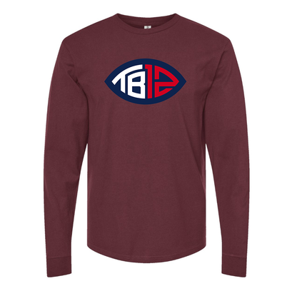 Men's Tom Brady 12 Long sleeves T-Shirt