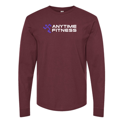 Men's Anytime Fitness Gym  Long sleeves T-Shirt