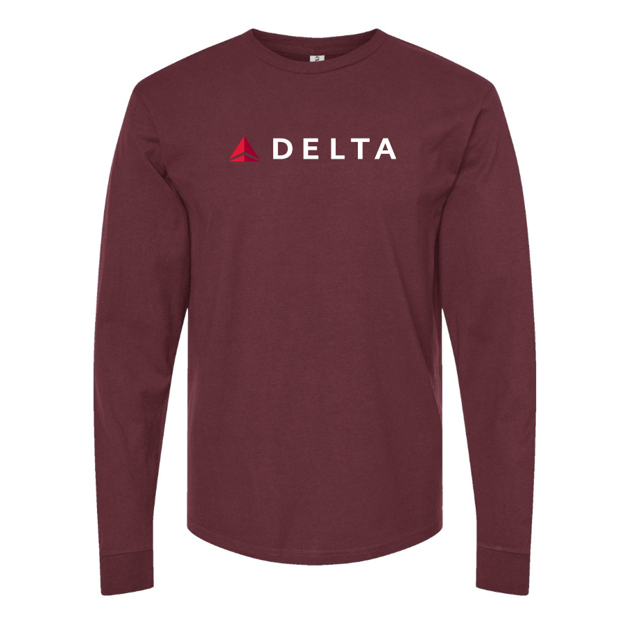 Men's Delta Airlines Long sleeves T-Shirt