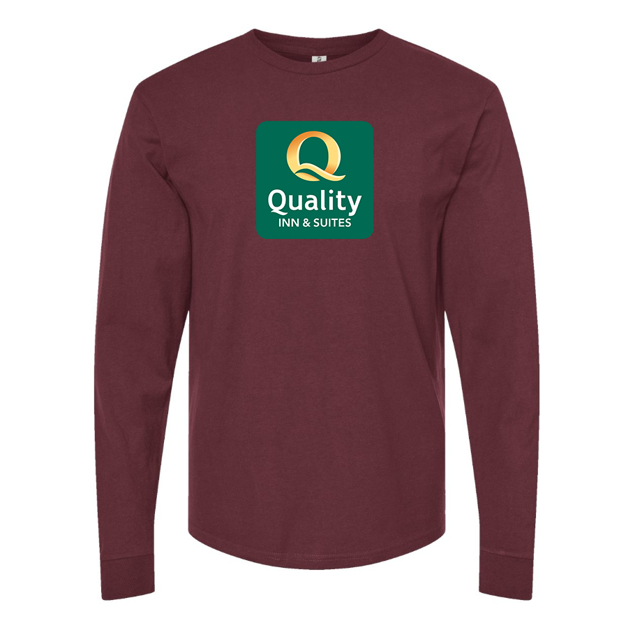 Men's Quality Inn & Suites  Long sleeves T-Shirt