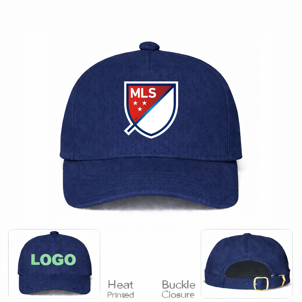 Fifa MLS Major League Soccer Dad Baseball Cap Adjustable Buckle Hat