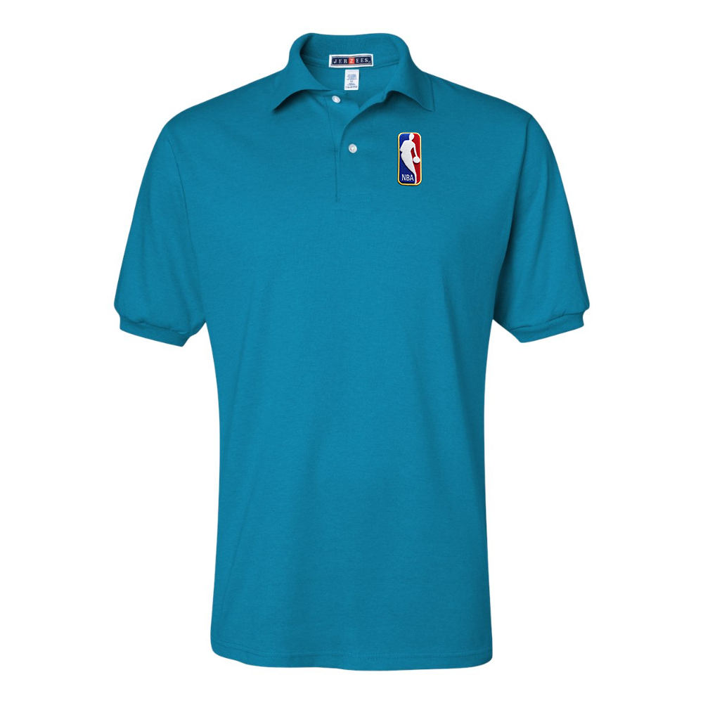 Men's NBA Embroidered JERZEES  SpotShield Polo