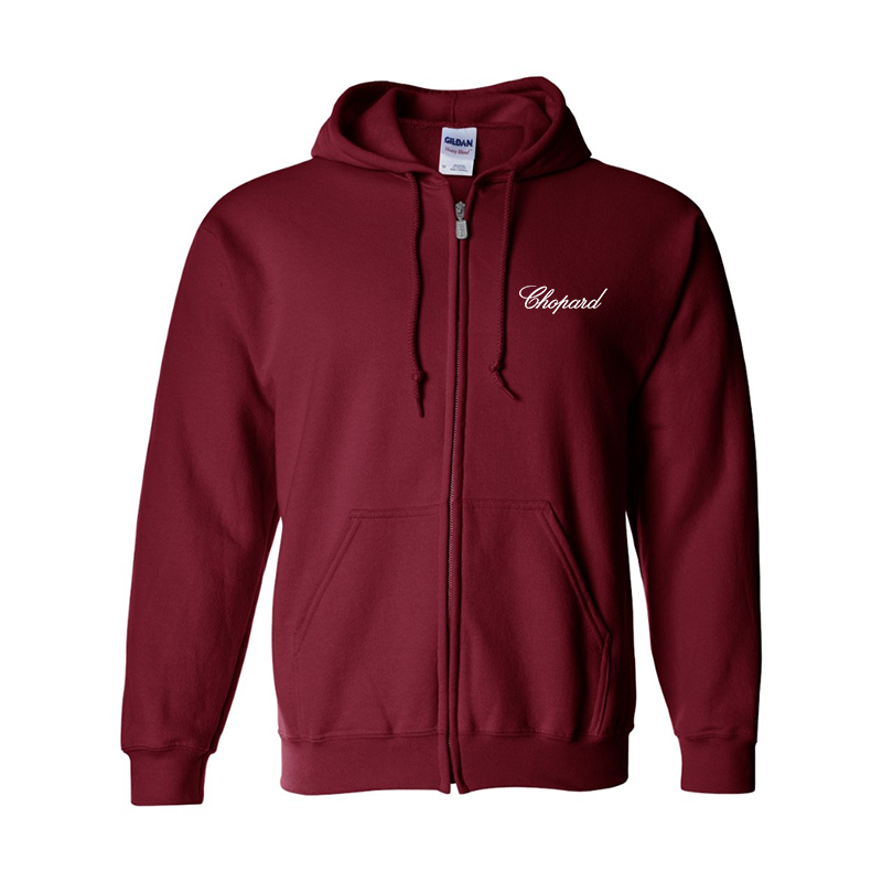 Men's Chopard  Gildan Heavy Blend Full-Zip Hooded Sweatshirt